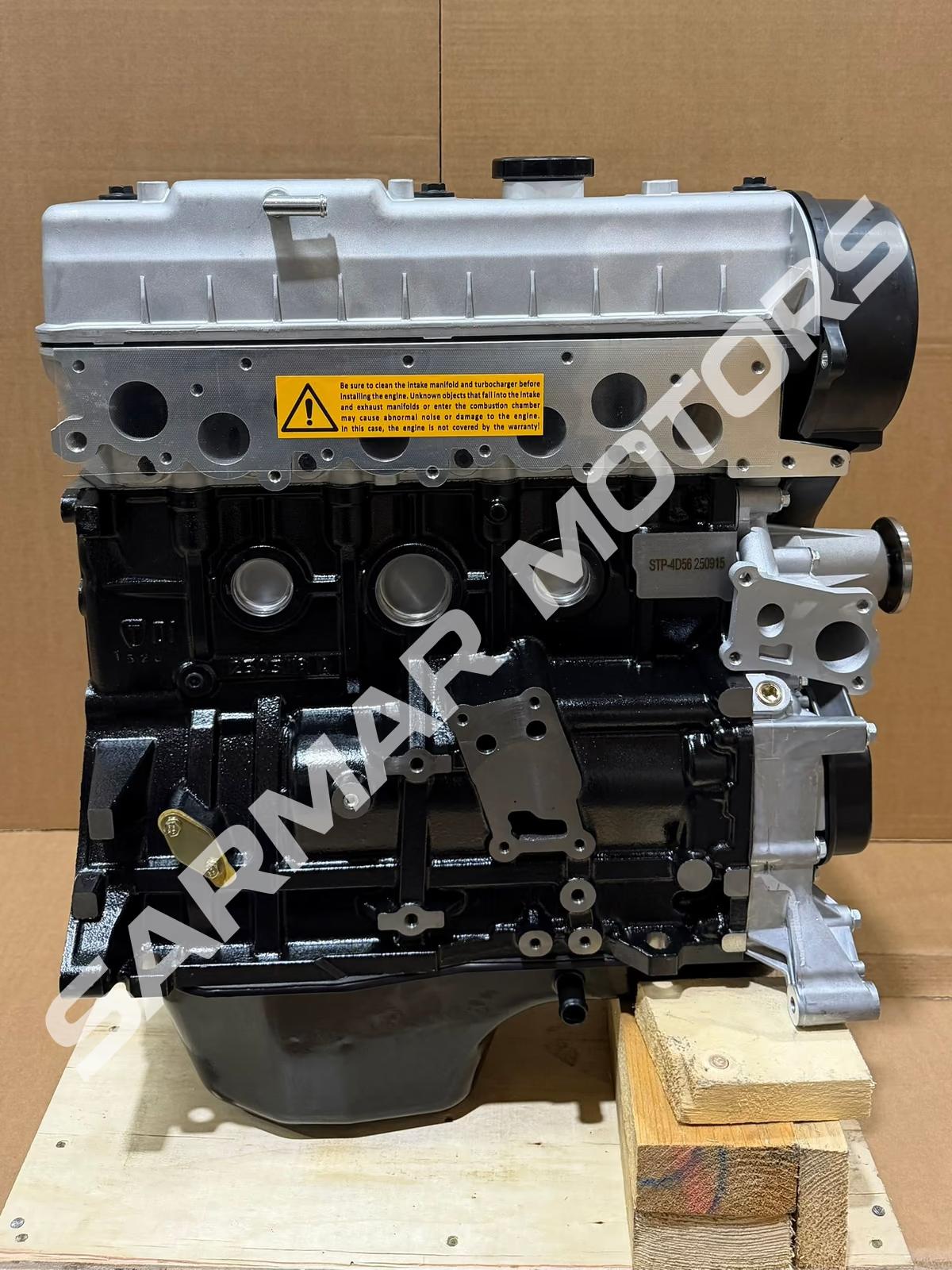 Naftový motor 4D56 2.5 TD pre Mitsubishi a Hyundai, longblock